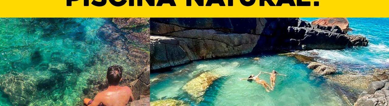 Descubra como encontrar uma piscina natural na praia do rosa